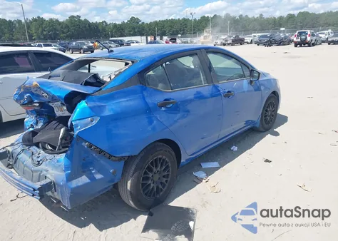 2021 Nissan Versa S Xtronic Cvt из США, поврежденный, VIN 3N1CN8DV6ML809193